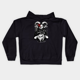 Devil Girl Kids Hoodie